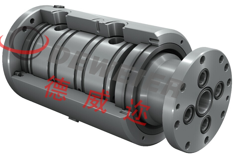液壓多通路旋轉(zhuǎn)接頭實拍圖